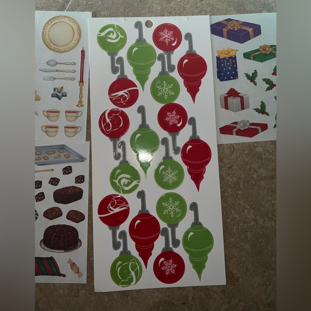 $4 CHRISTMAS SCRAPBOOKING STICKERS. NEW. $4 IF BUNDLED - Picture 8 of 15